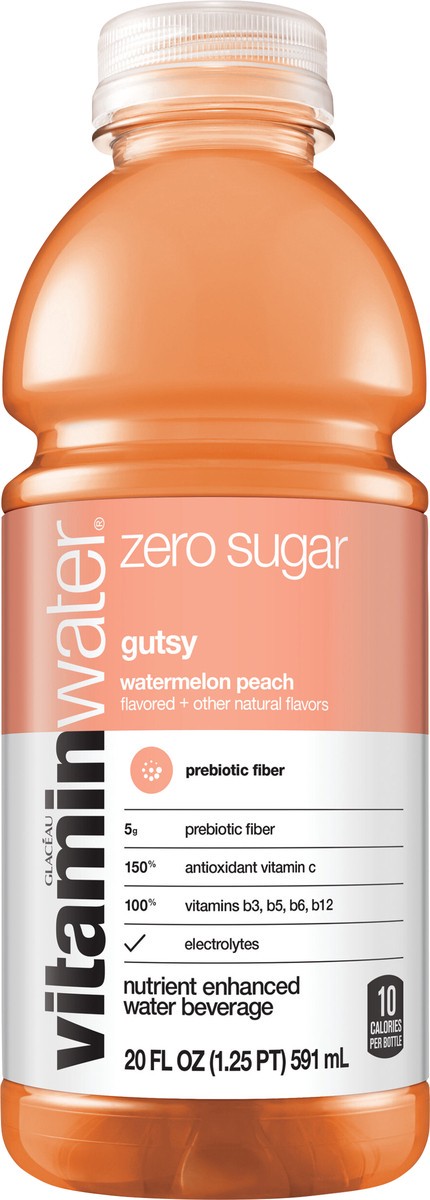 slide 7 of 7, vitaminwater zero sugar gutsy Bottle- 20 fl oz, 20 fl oz