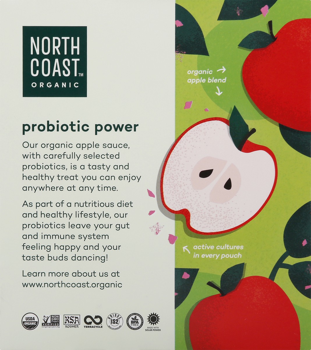 slide 2 of 12, North Coast Apple Sauce 4 ea, 4 ct