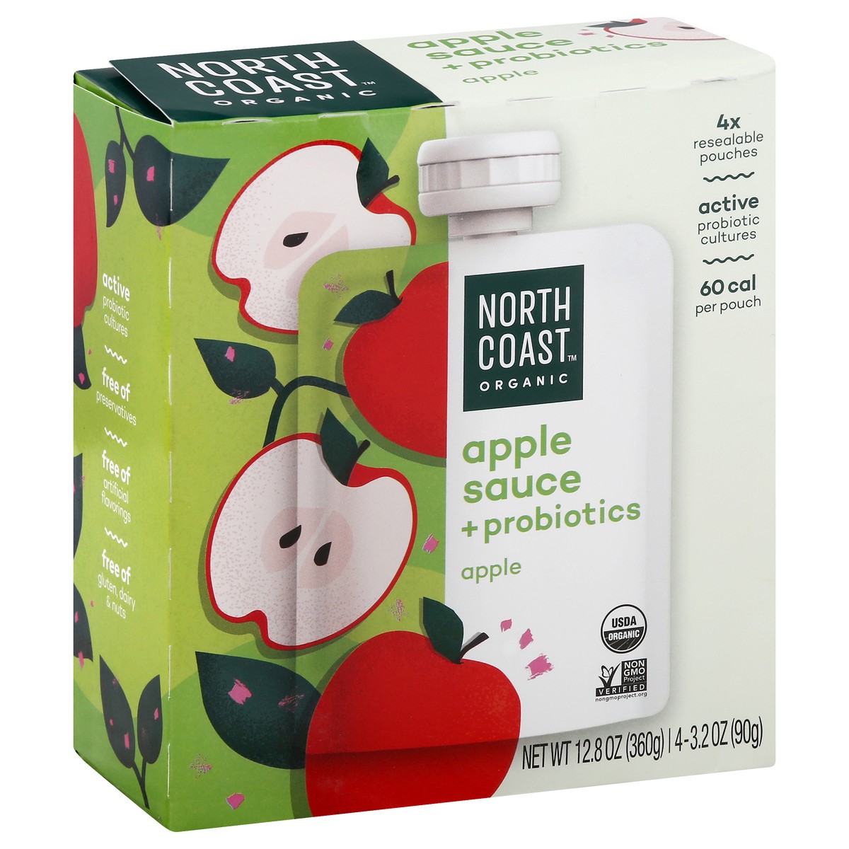 slide 5 of 12, North Coast Apple Sauce 4 ea, 4 ct