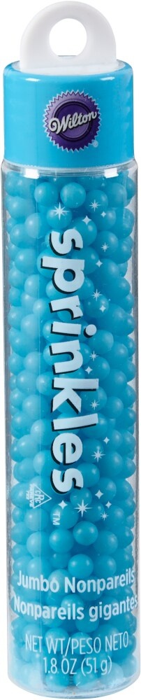 slide 1 of 1, Wilton Pearl Sprinkles - Blue, 1.8 oz