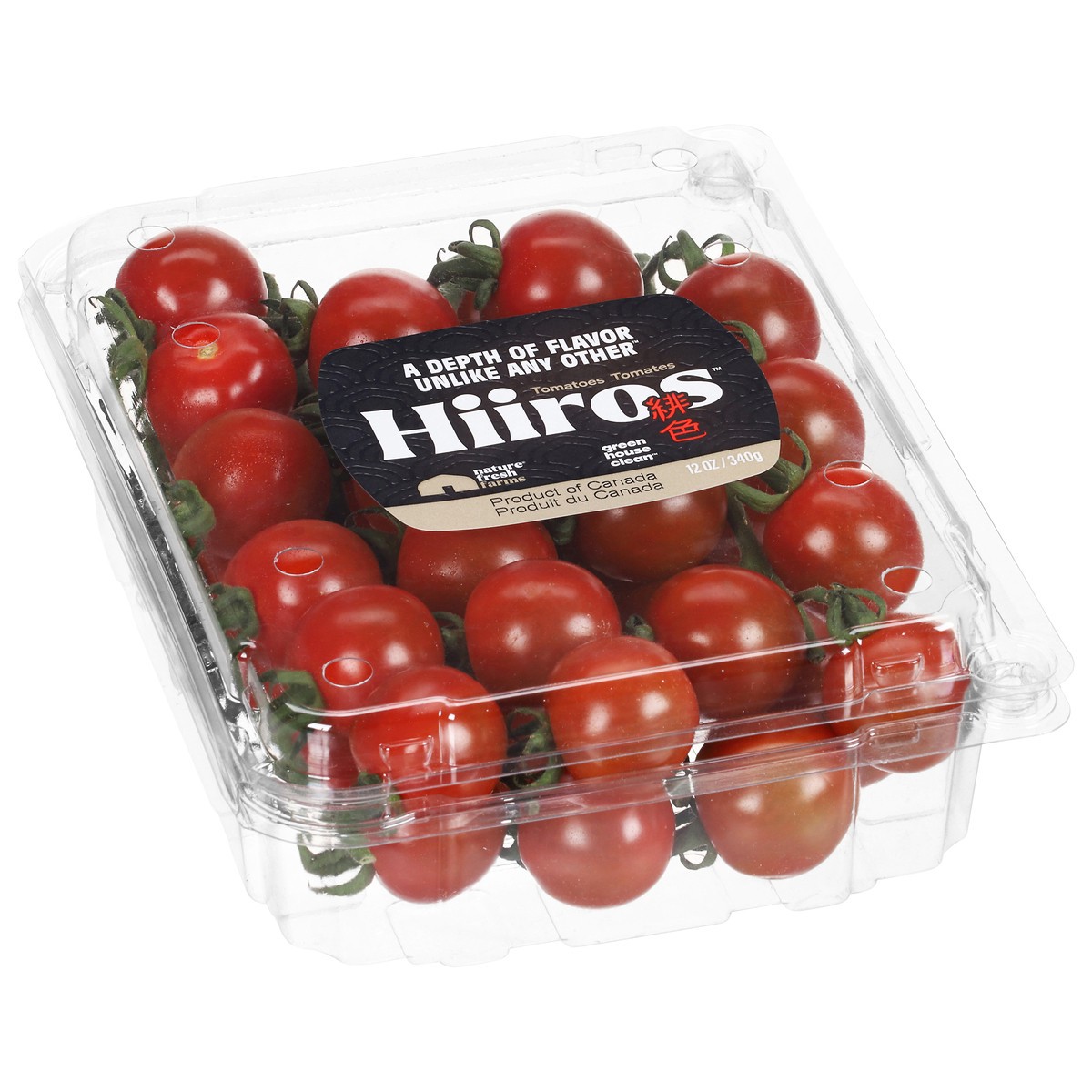 slide 11 of 12, Nature Fresh Farms Hiiros Red Cherry Tomatoes 12 oz, 12 oz