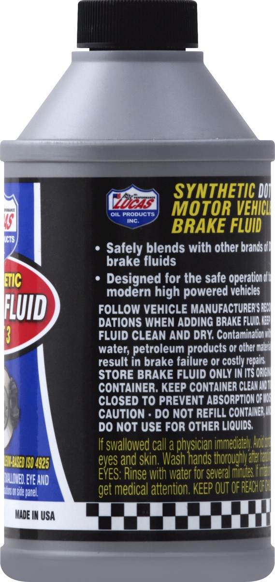 slide 7 of 7, Lucas Brake Fluid 12 oz, 12 oz