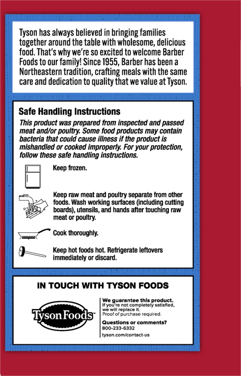 slide 3 of 13, Tyson Frozen Stuffed Chicken Breasts Cordon Bleu, 6 ct, 850.49 g