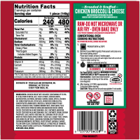 slide 8 of 9, Tyson Frozen Stuffed Chicken Breasts Broccoli Cheese, 2 Count, 2 ct