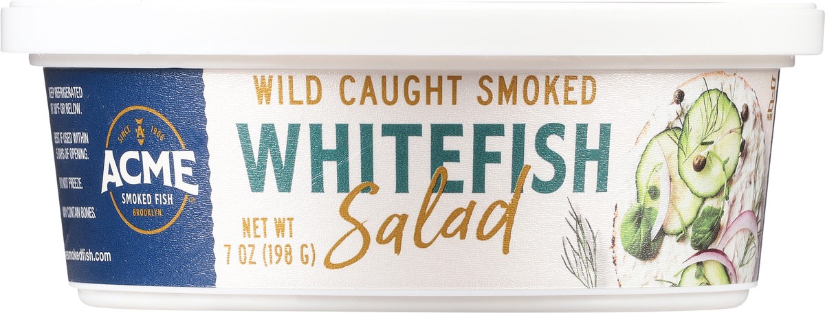 slide 8 of 12, ACME Wild Caught Smoked Whitefish Salad 7 oz, 7 oz