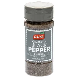 Badia Pimienta Negra Molida (Ground Black Pepper) Jar