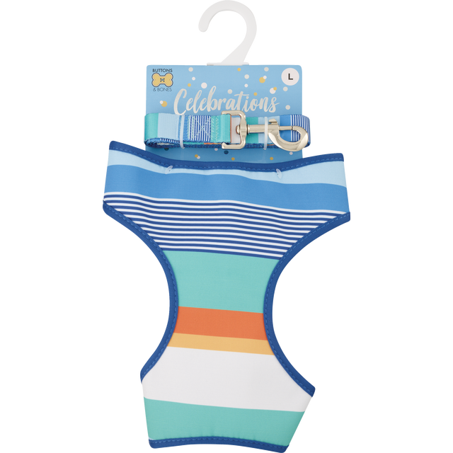 slide 1 of 1, CELEBRATIONS Clb Stripd Harnss & Lsh Asst Xs-L, 1 ct