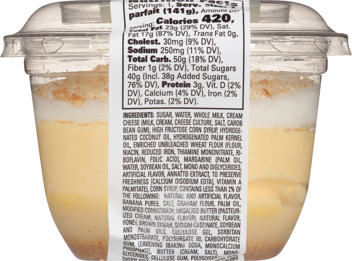 slide 3 of 6, Our Specialty Treat Shop™ Banana Pudding Parfait, 0.14 kg