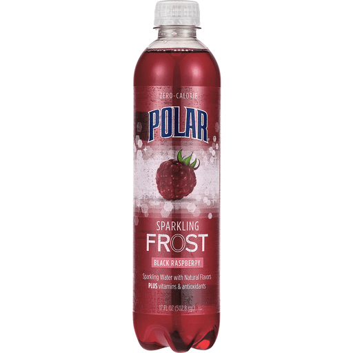 Polar Frost Black Raspberry Sparkling Water 17 oz Shipt
