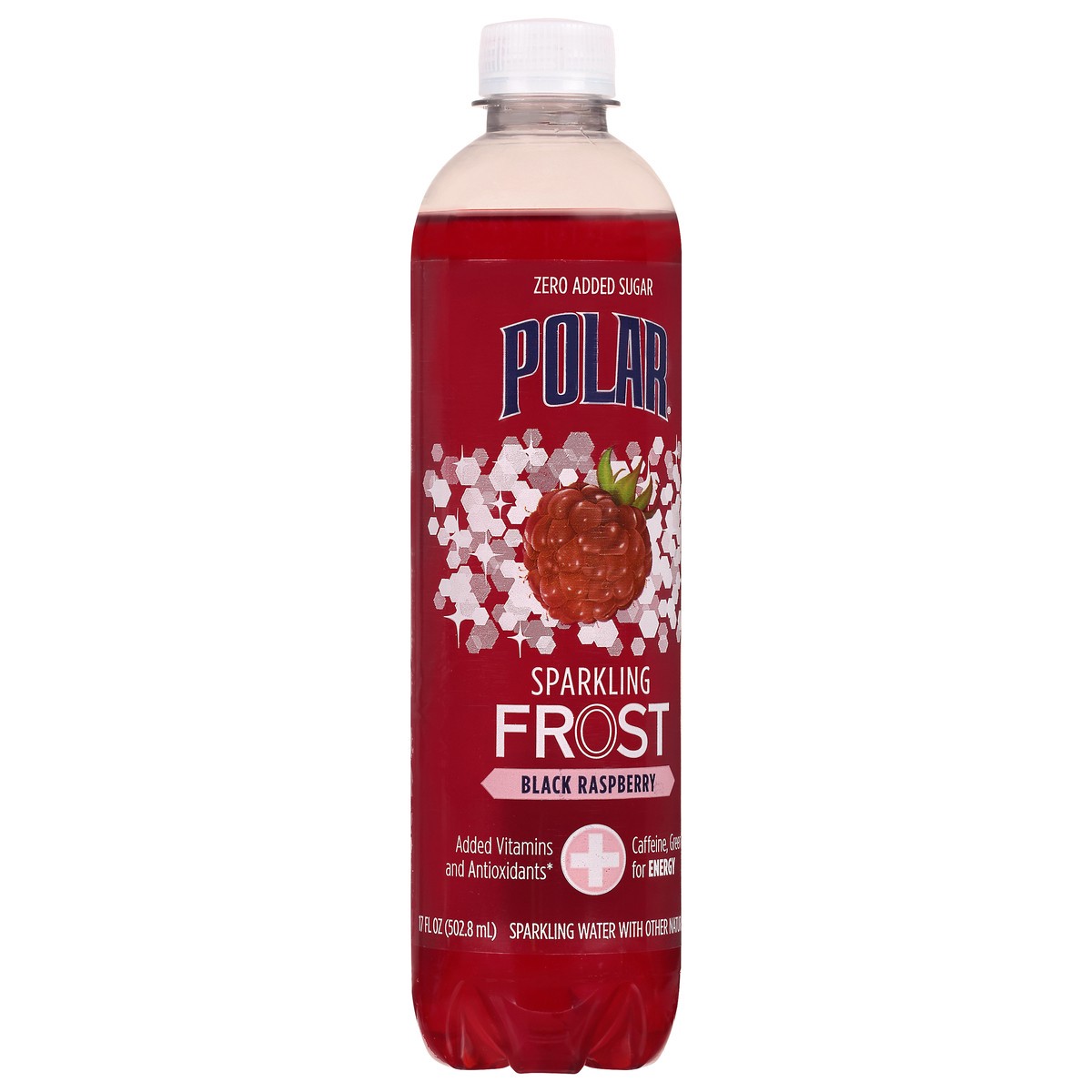 slide 5 of 14, Polar Frost Black Raspberry Sparkling Water 17 fl oz, 17 fl oz