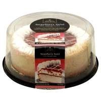 slide 1 of 1, Signature Select Ice Cream Cakes Strawberry Swirl - Each, 1 ct