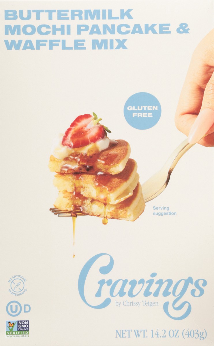 slide 5 of 14, Cravings by Chrissy Teigen Buttermilk Mochi Pancake & Waffle Mix 14.2 oz, 14.2 oz