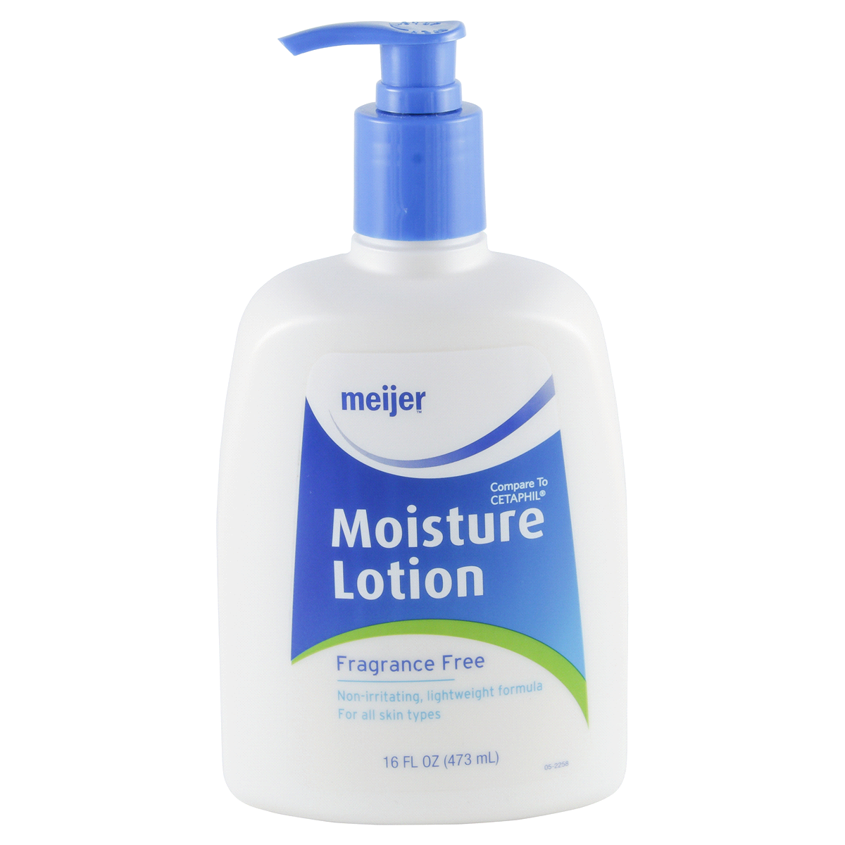 slide 1 of 2, Meijer Moisture Lotion, Fragrance Free, 16 oz