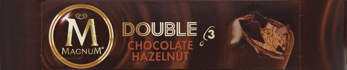 slide 4 of 6, Magnum Chocolate Hazelnut Ice Cream, 3 ct; 9 fl oz