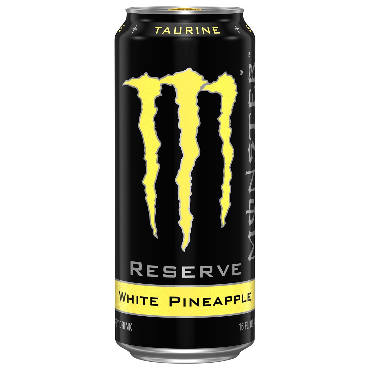 slide 1 of 2, Monster Energy Monster Reserve White Pineapple Energy Drink 16 fl oz, 16 oz