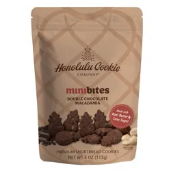 Honolulu Shortbread Cookie Double Chocolate Macadamia