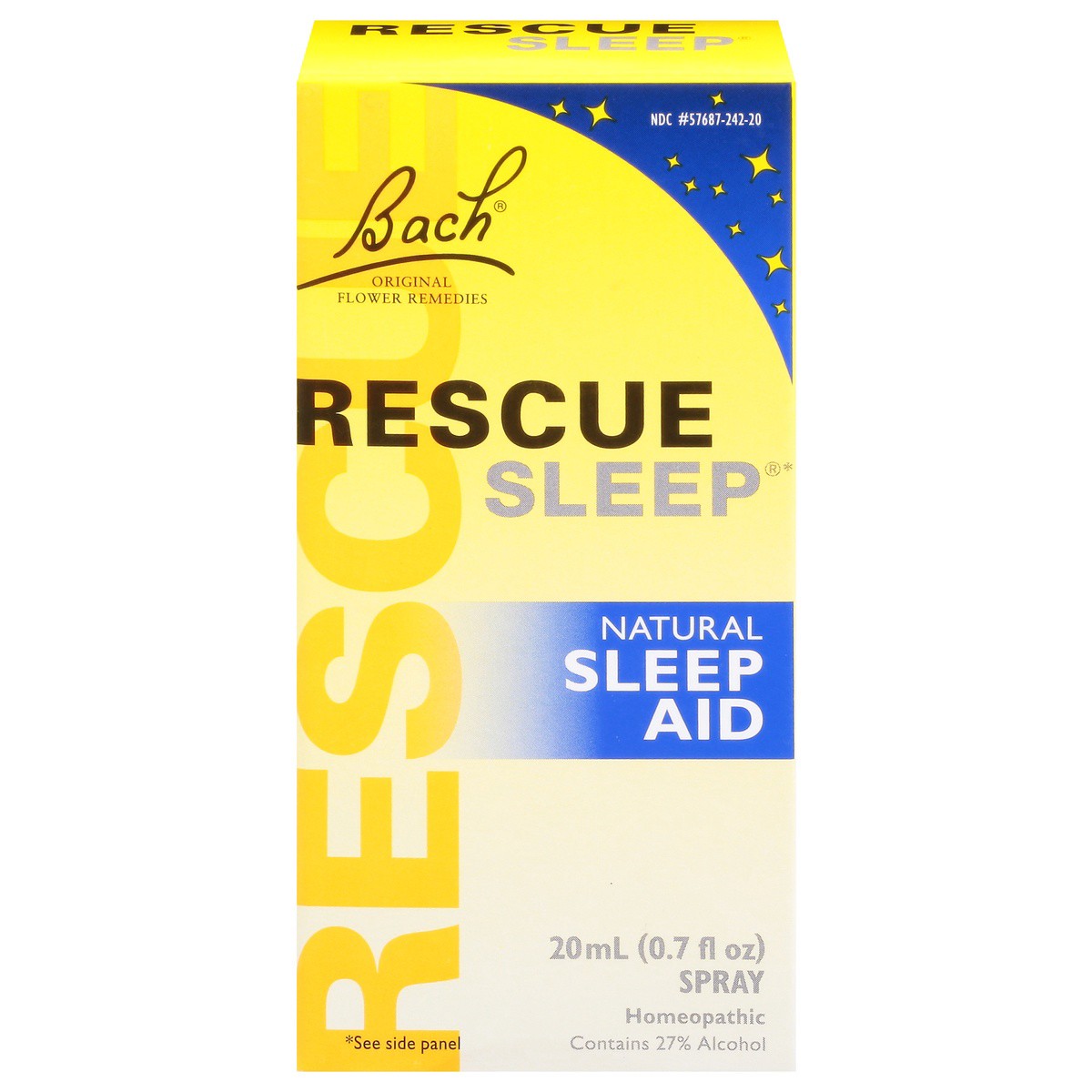 slide 1 of 9, RESCUE! Sleep Natural Sleep Aid Spray, 20 ml