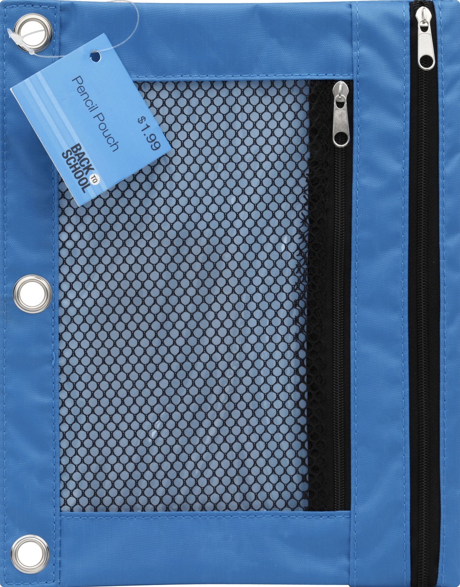 slide 3 of 4, Caliber Zipper Pencil Pouch, 1 ct