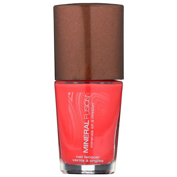 slide 1 of 1, Mineral Fusion Nail Polish - Coral Reef, 0.33 oz