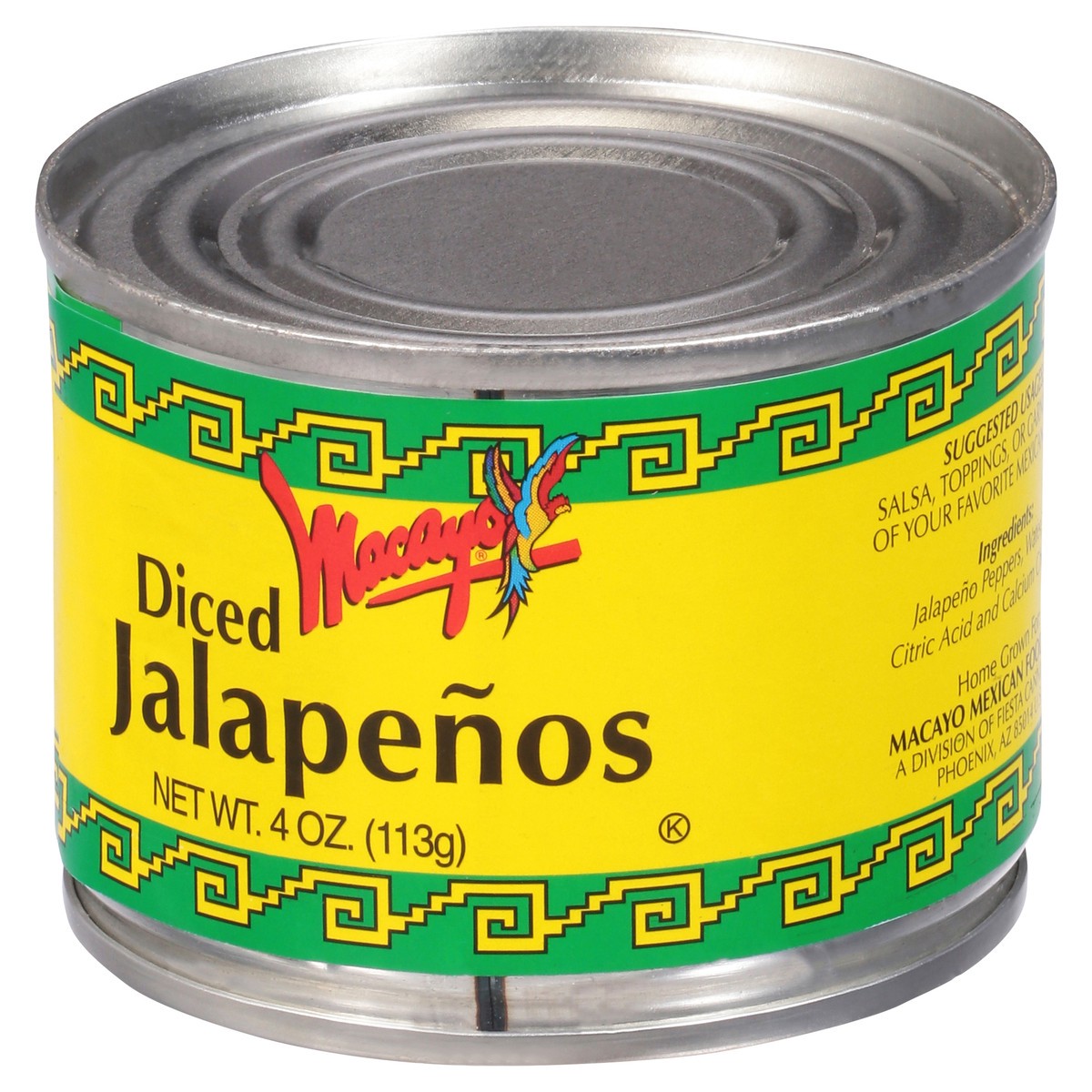 slide 3 of 11, Macayo's Diced Jalapenos 4 oz, 