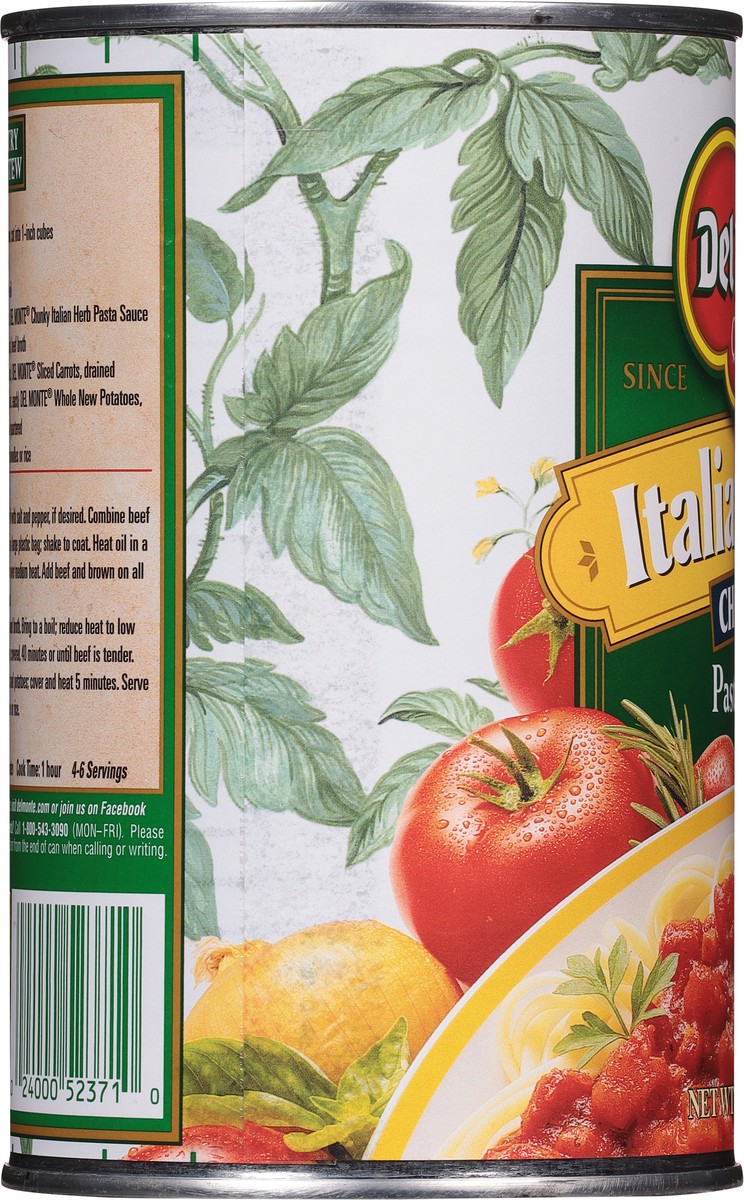 slide 5 of 9, Del Monte Chunky Italian Herb Pasta Sauce 24 oz, 24 oz