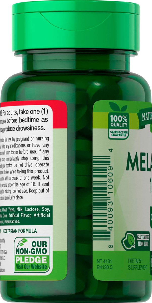 slide 5 of 5, Nature's Truth Melatonin 1 mg, 180 ct
