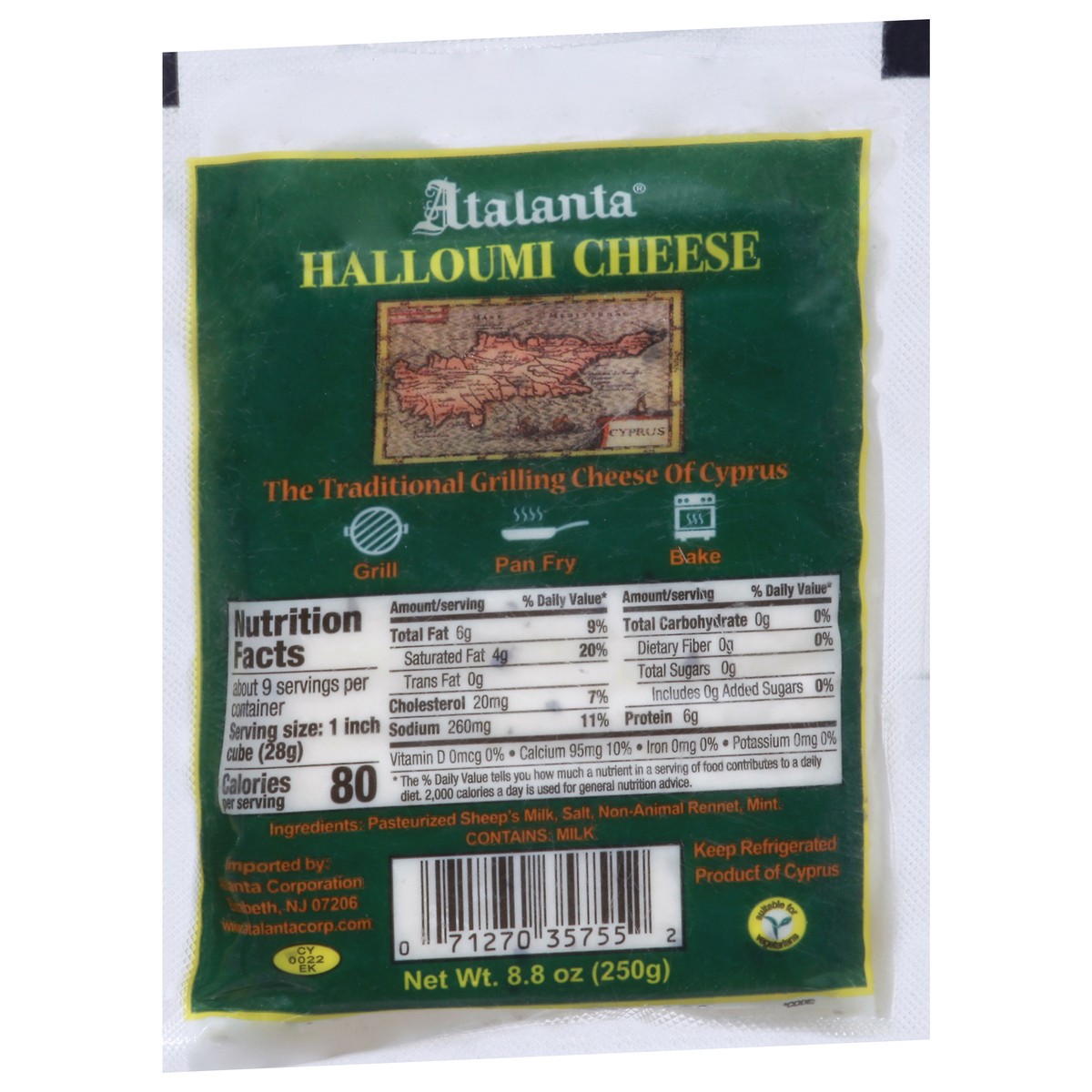 slide 7 of 9, Atalanta® halloumi cheese, 8.8 oz