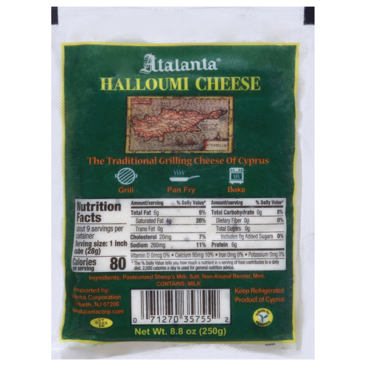 slide 1 of 9, Atalanta® halloumi cheese, 8.8 oz