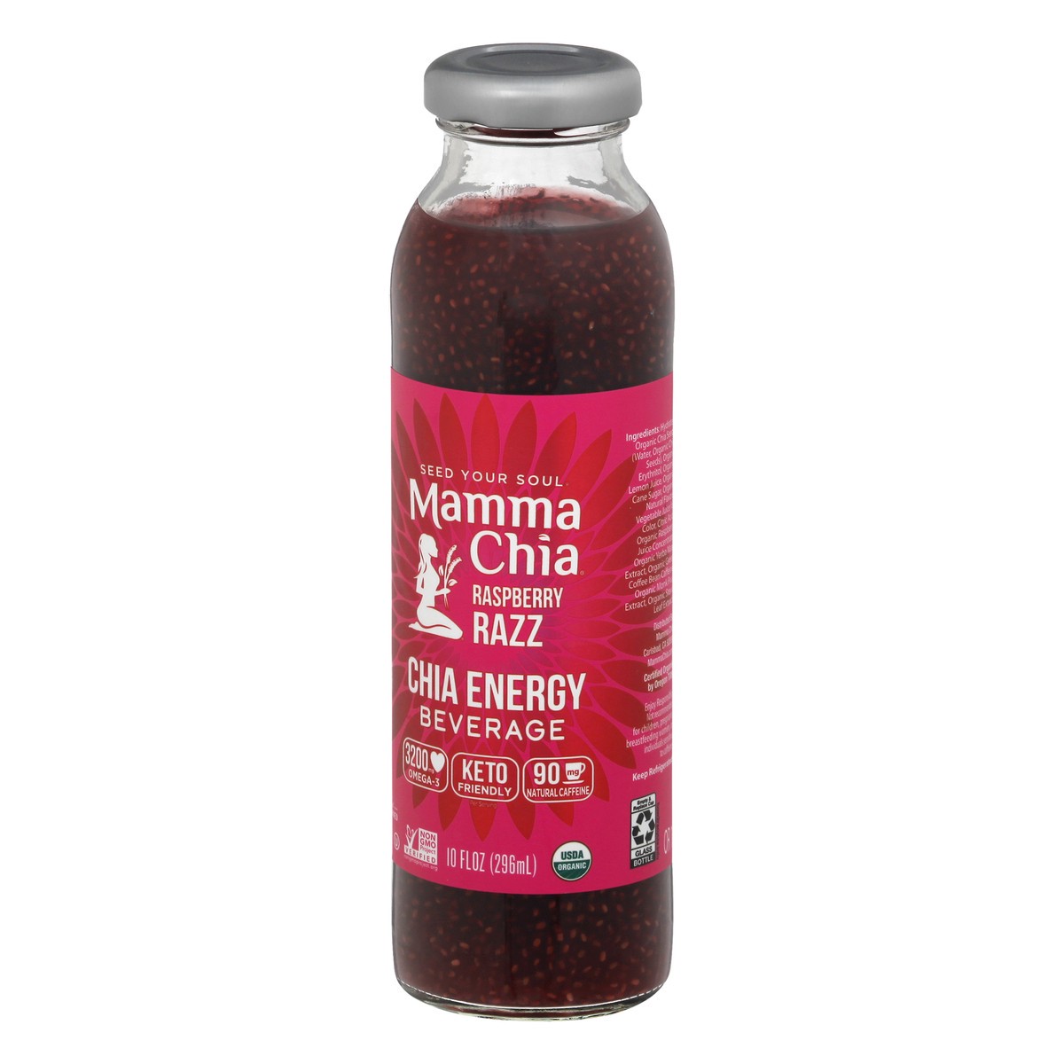 slide 12 of 12, Mamma Chia Chia Energy Beverage 10 oz, 10 fl oz