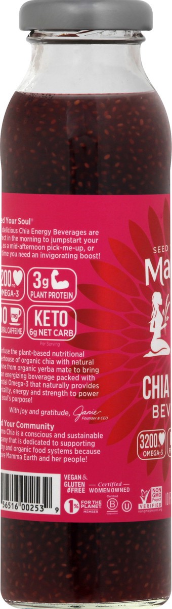 slide 3 of 12, Mamma Chia Chia Energy Beverage 10 oz, 10 fl oz