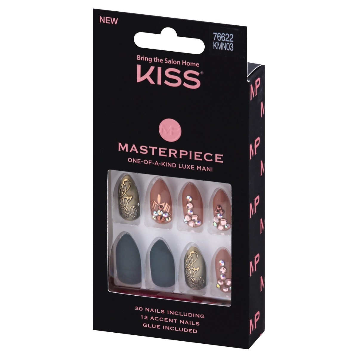 slide 9 of 12, Kiss Masterpiece Nails 1 ea, 1 ct