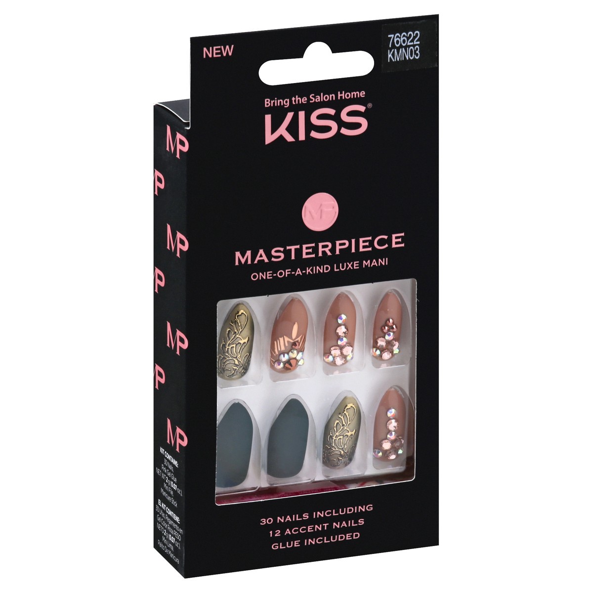 slide 6 of 12, Kiss Masterpiece Nails 1 ea, 1 ct