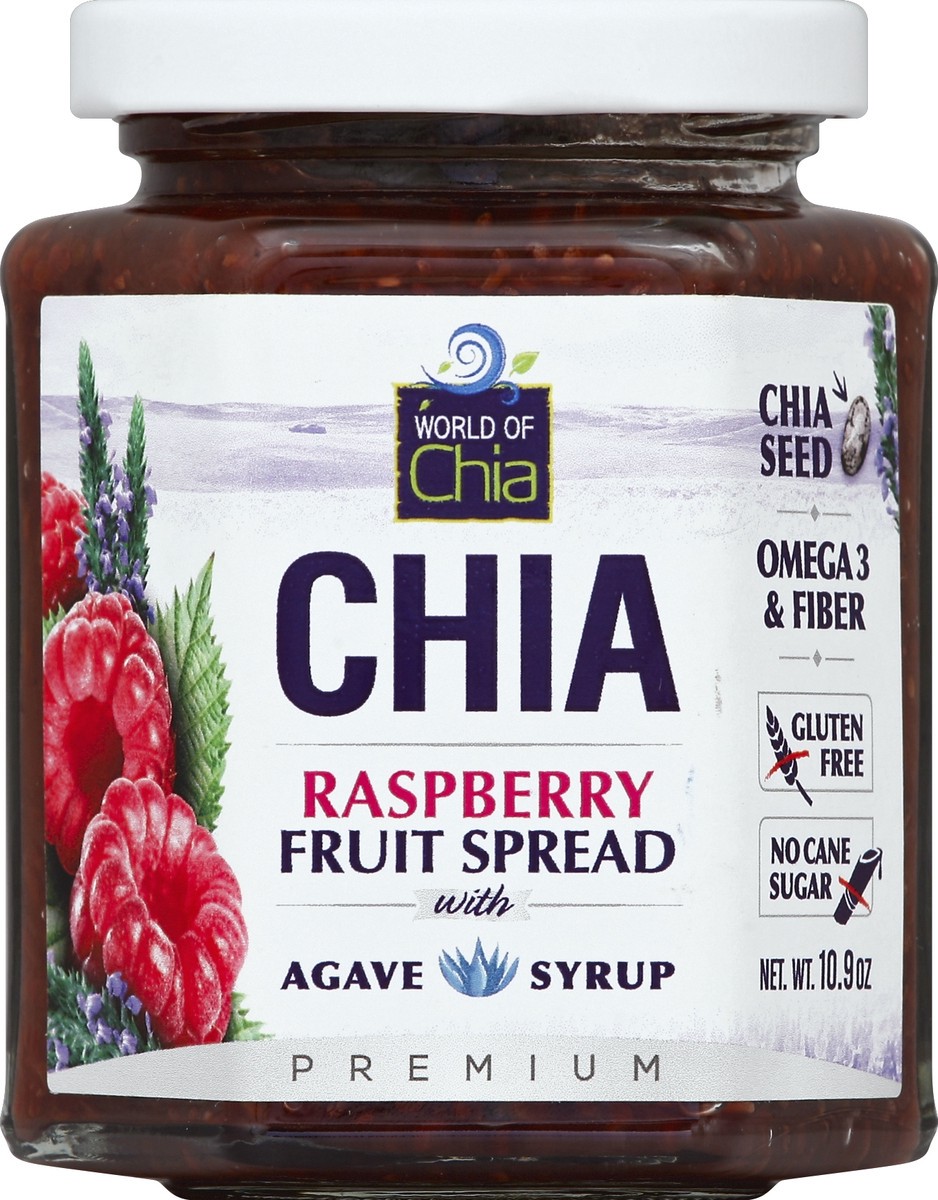 slide 2 of 2, World of Chia Fruit Spread 10.9 oz, 10.9 oz