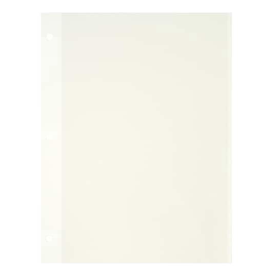 slide 1 of 4, 8" X 10.5" White Photo Album Refills, 30ct. By Recollections, 30 ct