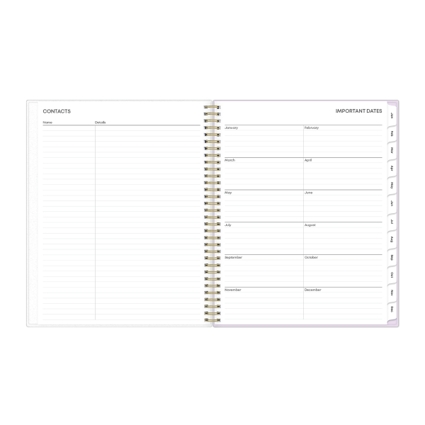 slide 6 of 8, Blue Sky 2026 Blue Sky Weekly/Monthly Planner, 8-1/2"" x 11"", Lyla, January To December, 152658, 1 ct