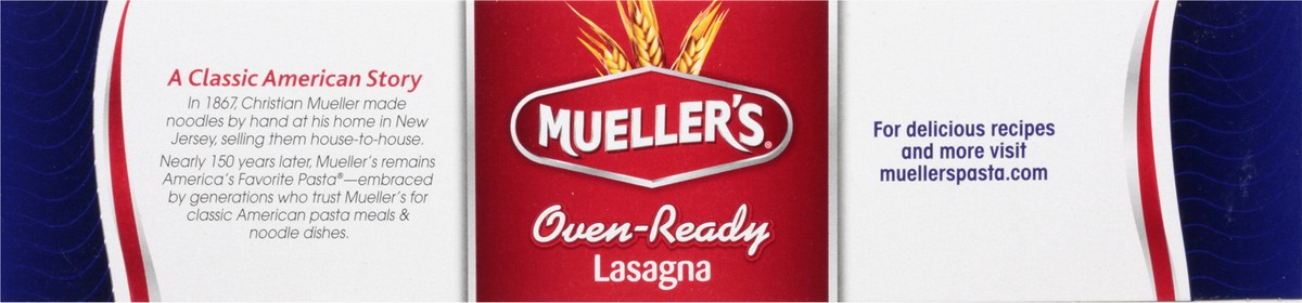 slide 4 of 14, Mueller's Oven Ready Lasagna, 12 oz