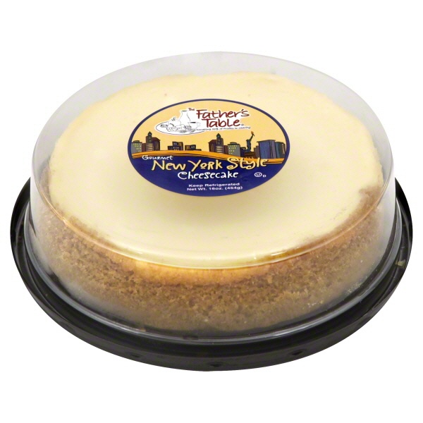 slide 1 of 1, Father's Table New York Style Cheesecake, 16 oz