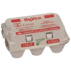 Hy-vee Grade A Large Eggs