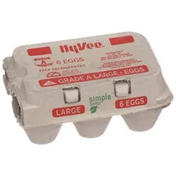 Hy-vee Grade A Large Eggs
