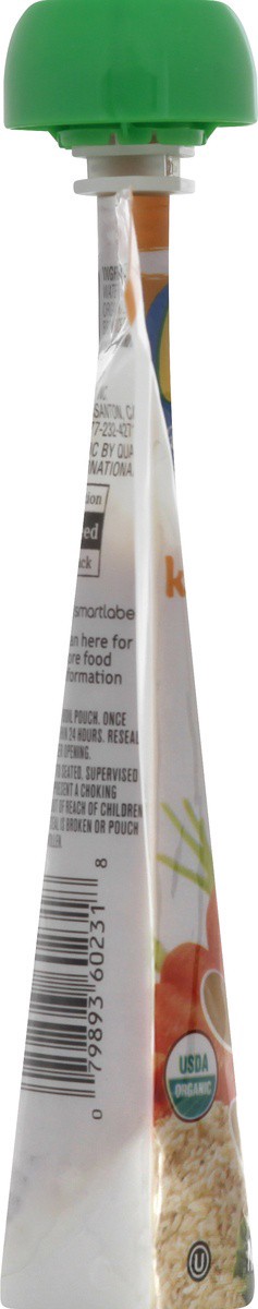 slide 3 of 7, O Organics Organic Kale Carrot And Brown Rice Stage 2 Pouch, 3.5 oz