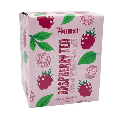 slide 1 of 1, Hy-Vee Raspberry Tea 4/16 Oz, 64 oz