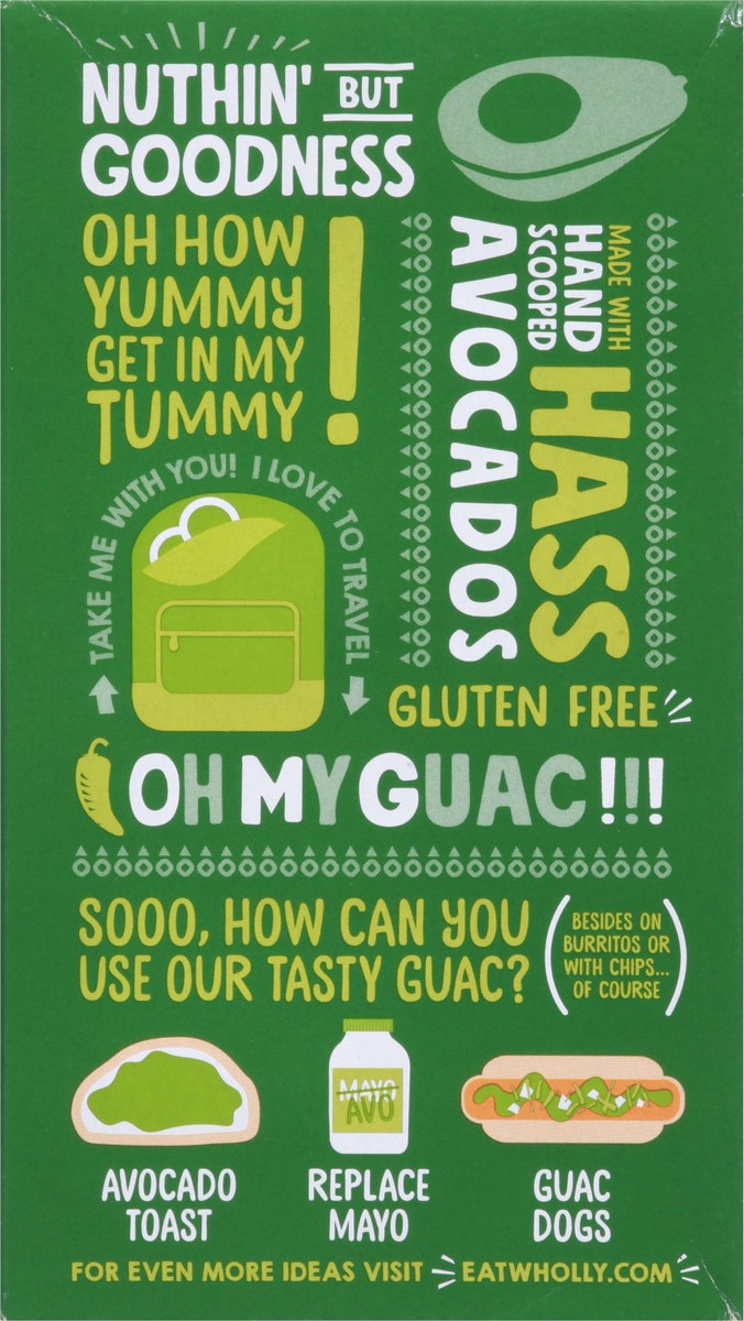 slide 9 of 9, Wholly Guacamole Organic Mild Classic Guacamole Minis - 4 ct, 4 ct
