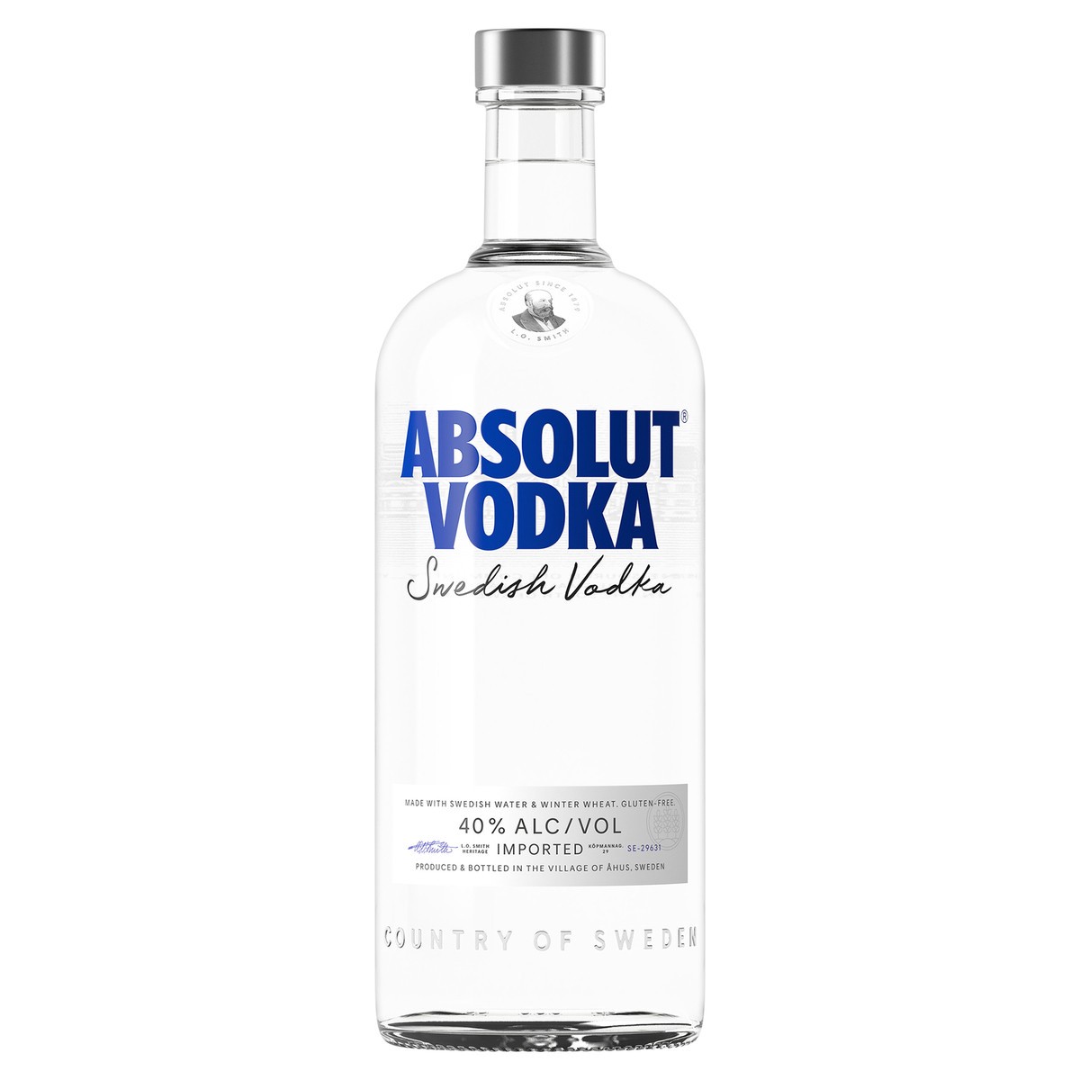 slide 1 of 2, Absolut Regular Vodka, 1 liter
