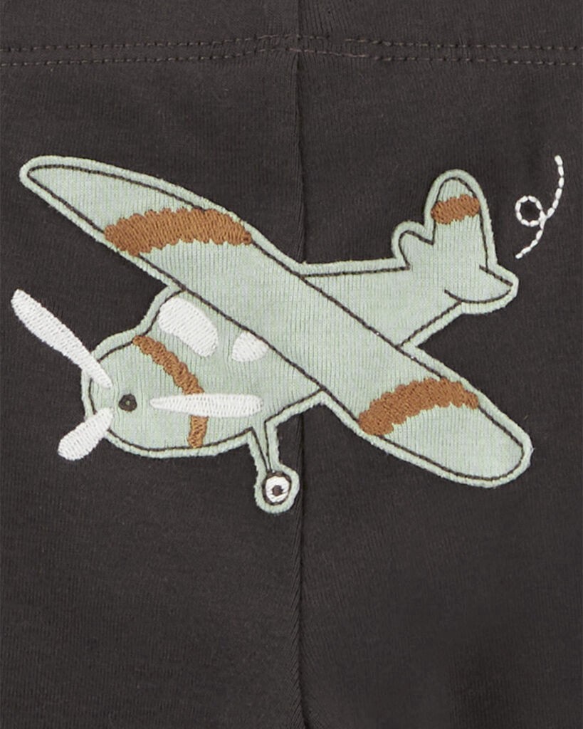 slide 2 of 4, Carter's Baby 3-Piece Airplane Little Outfit Set Multi 9M, 1 ct