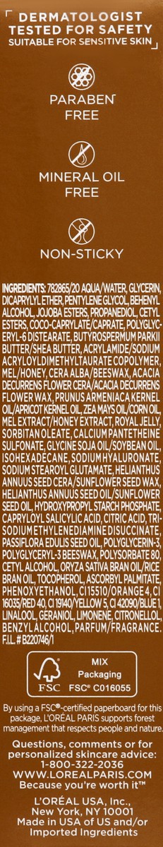 slide 3 of 6, L'Oréal Age Perfect Hydra Nutrition All Over Paraben Free Honey Balm, 1.7 Oz, 1.7 oz