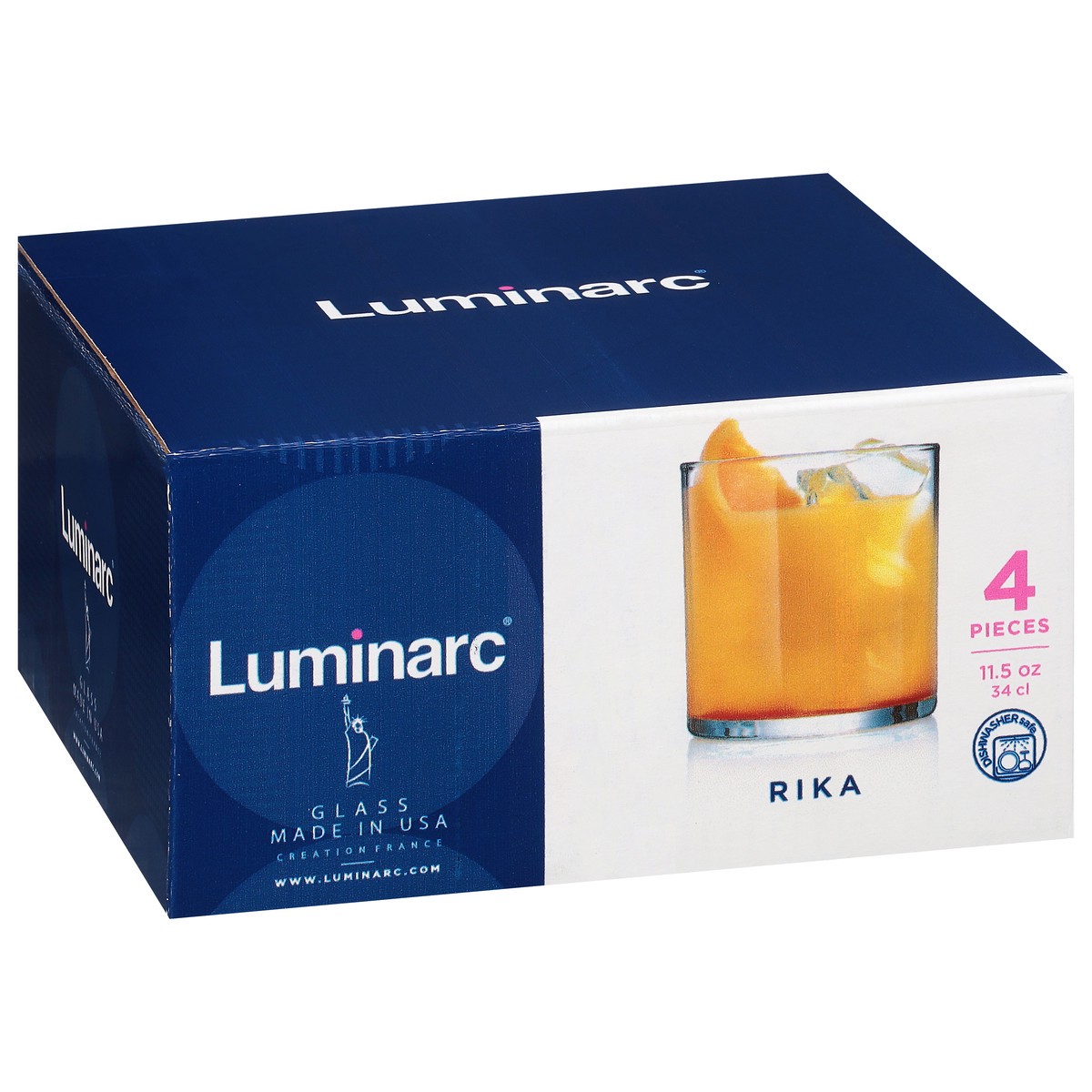slide 2 of 9, Luminarc 11.5 Ounce Rika 4 ea, 4 ct