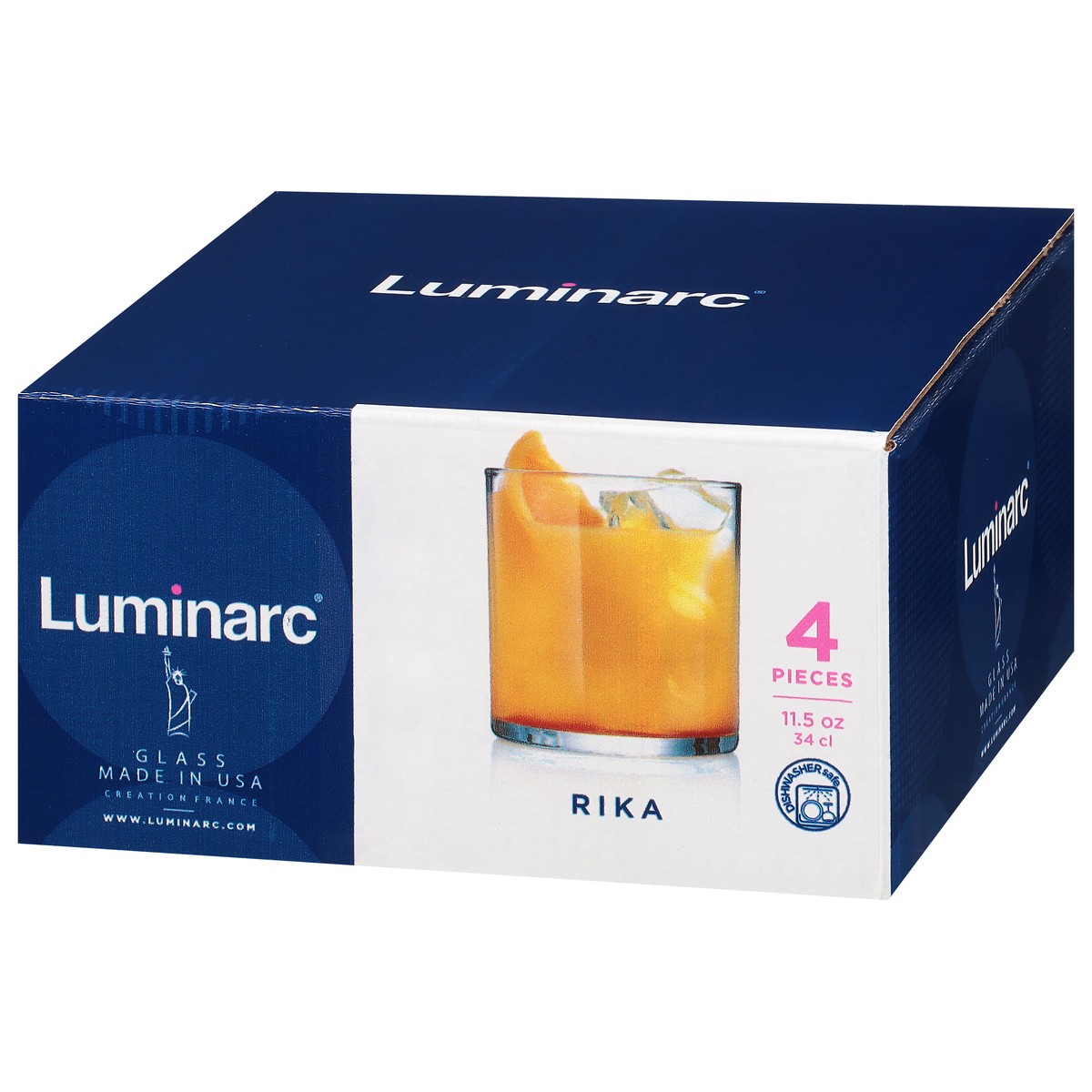 slide 3 of 9, Luminarc 11.5 Ounce Rika 4 ea, 4 ct