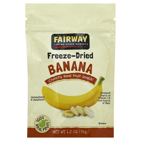 slide 1 of 1, Fairway Freeze Dried Banana, 1.2 oz