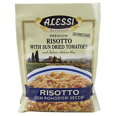 slide 1 of 2, Alessi Premium Risotto with Sun Dried Tomatoes, 8 oz