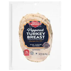 Dietz & Watson Peppered Turkey Breast 7 oz